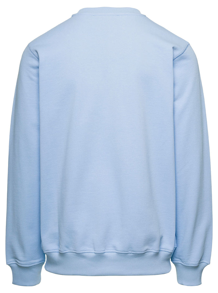 Tennis Club Icon Pastelle Printed Unisex Sweat Light Blue Organic Cotton Sweatshirts
