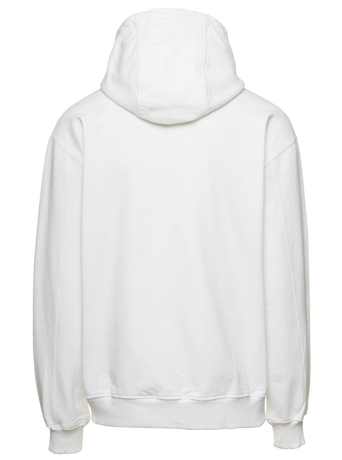 Tennis Club Icon Pastelle Unisex Hooded Sweatshirt White Organic Cotton Sweatshirts