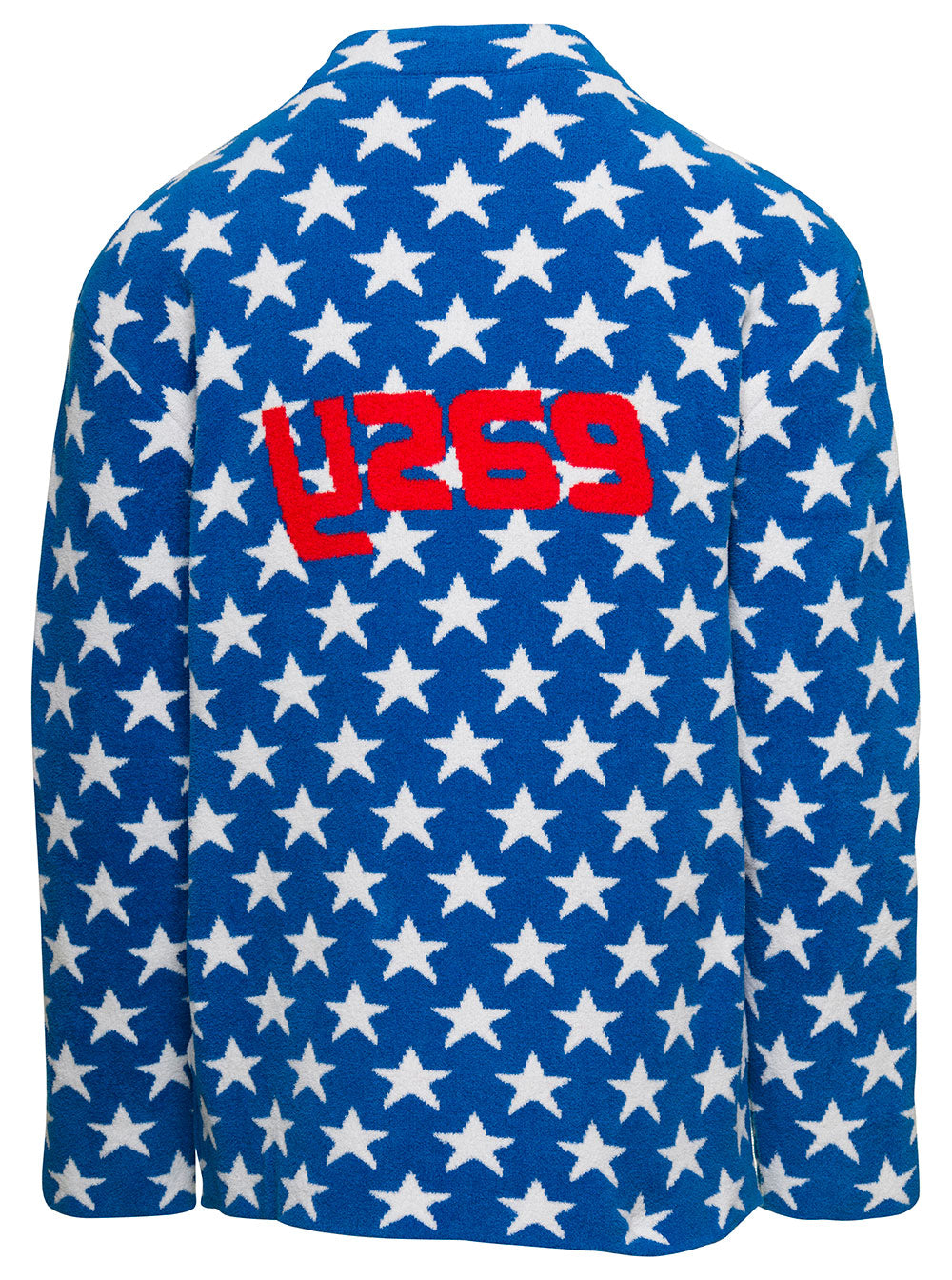 Easy Fleece Sweater Knit Blu Cotton Polyamide Jersey