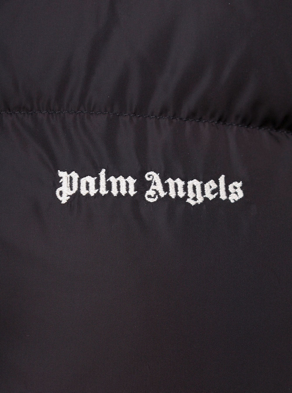 Hooded Track Down Jacket Black Polyammide