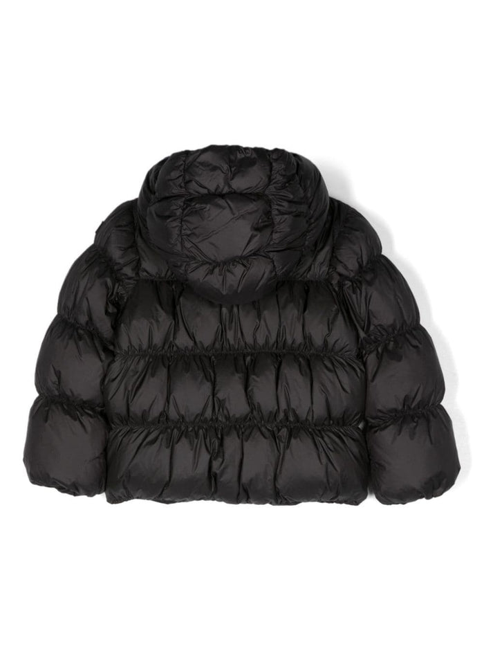 Piumino Corto Black Polyamide Down Jackets