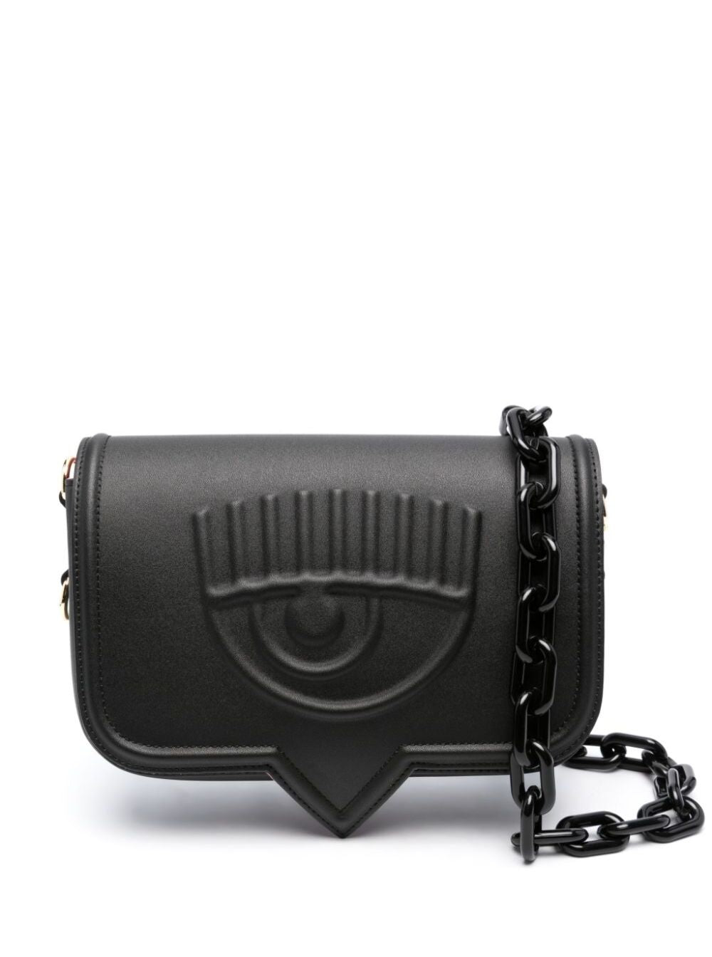 Eyelike Bags, Sketch 03 Bags Smooth Calf Pu Black Polyester Crossbody