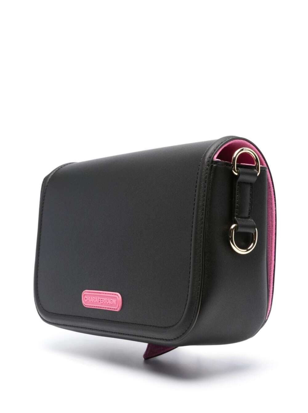 Eyelike Bags, Sketch 03 Bags Smooth Calf Pu Black Polyester Crossbody