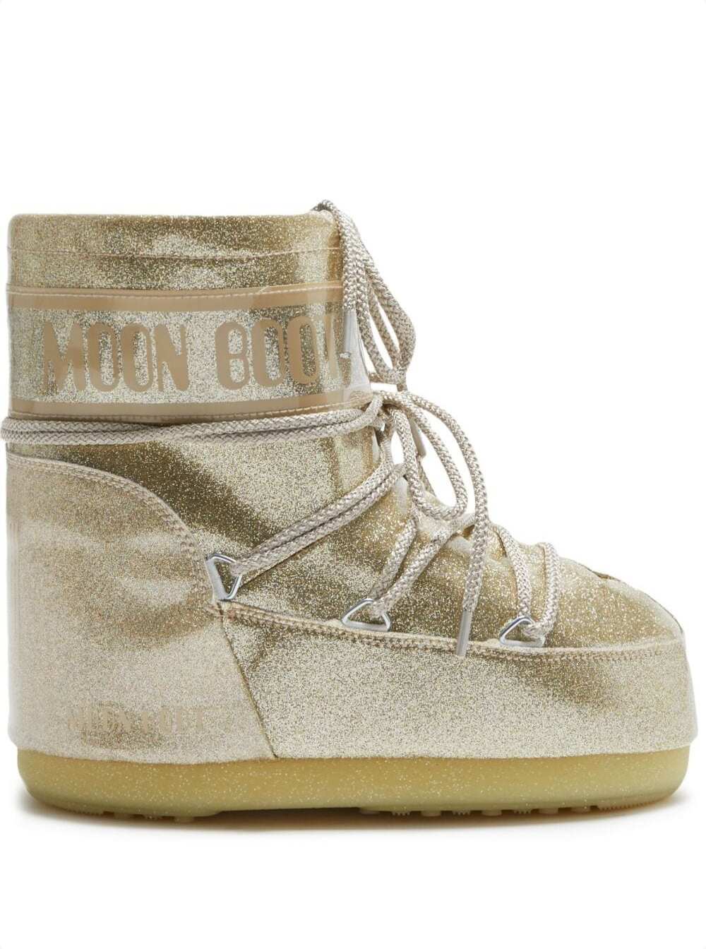 Icon Low Glitter Metallic Ankle Boots