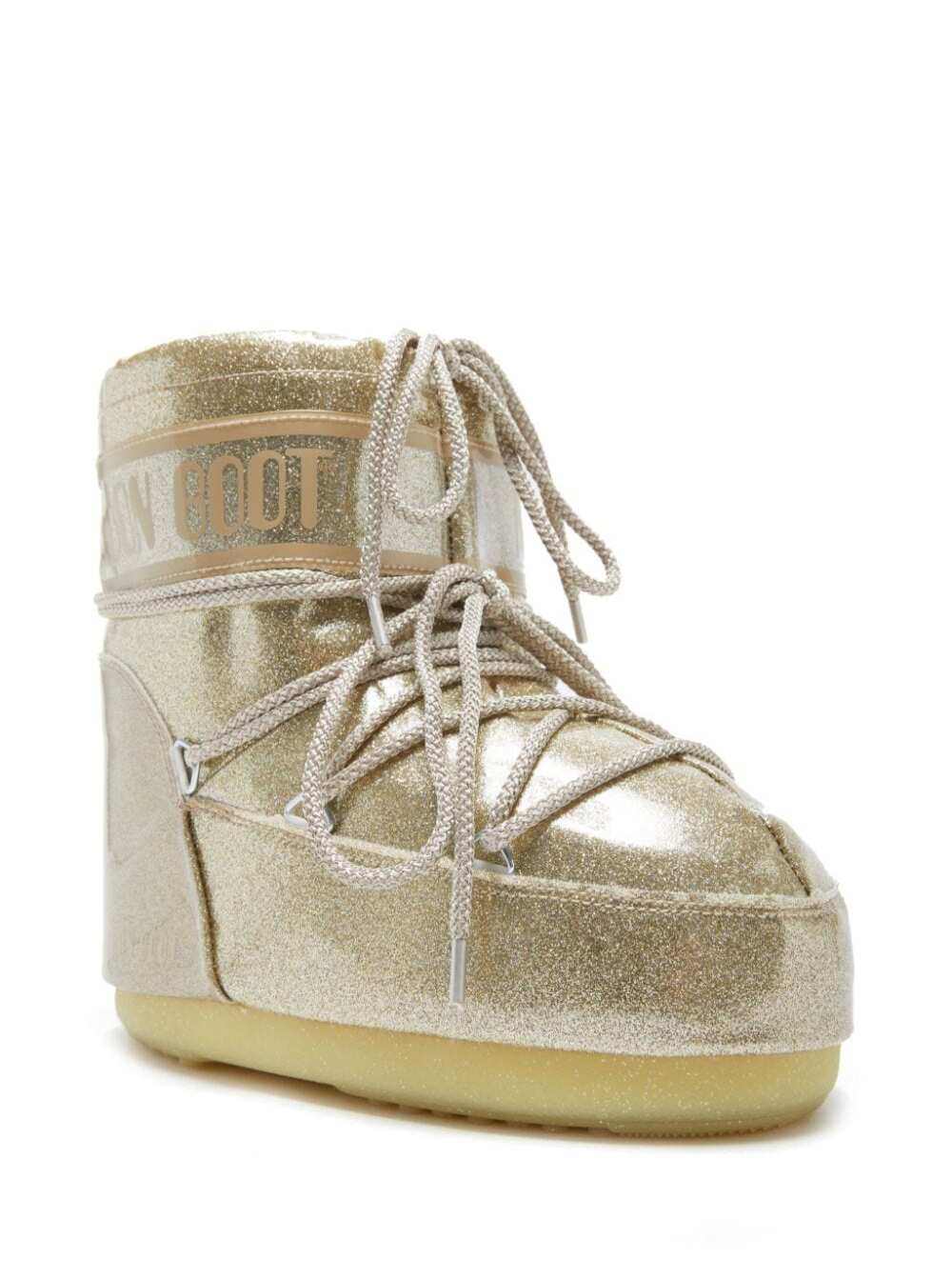 Icon Low Glitter Metallic Ankle Boots