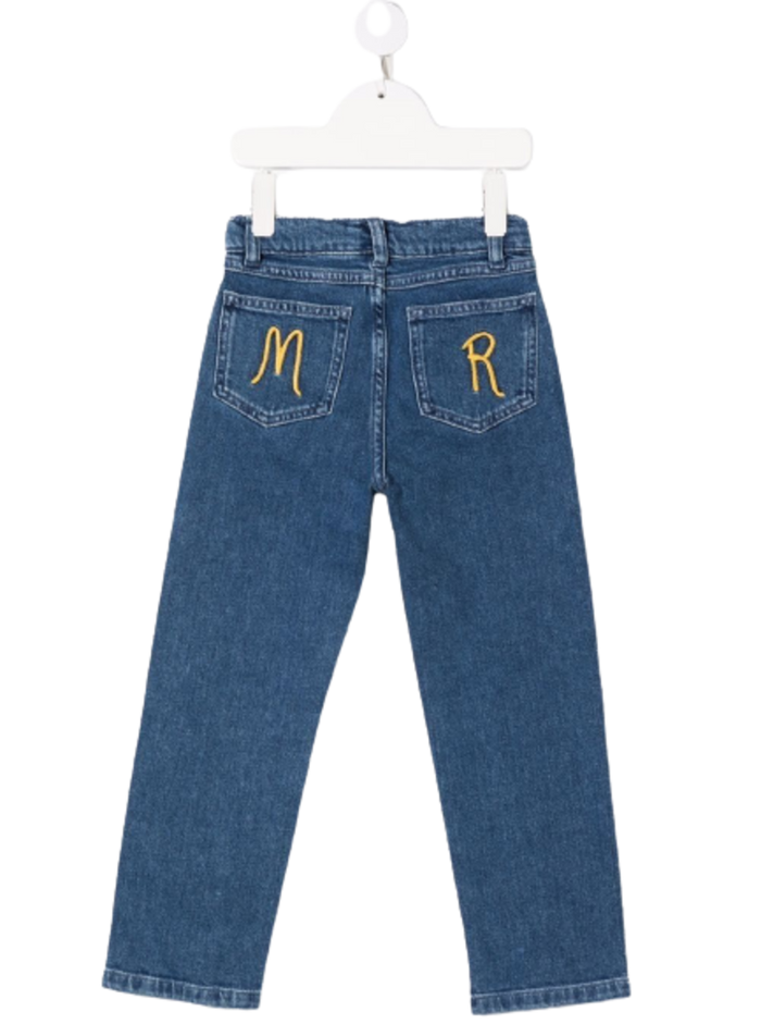 Mini Rodini Boy Blue Denim Jeans Blu Organic Cotton Elastane