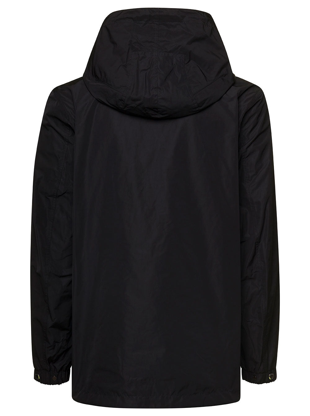 Black Reversible Waterproof Jacket Polyester Man Sweatshirts