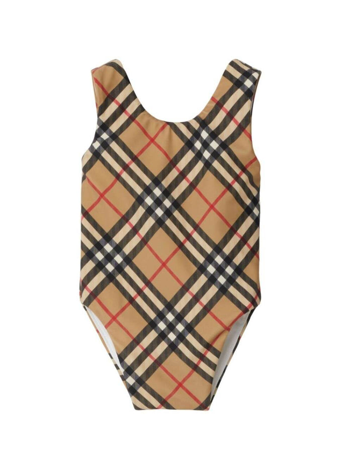 Ig7 Tirza B Chk Beige Polyamide Elastane Beachwear