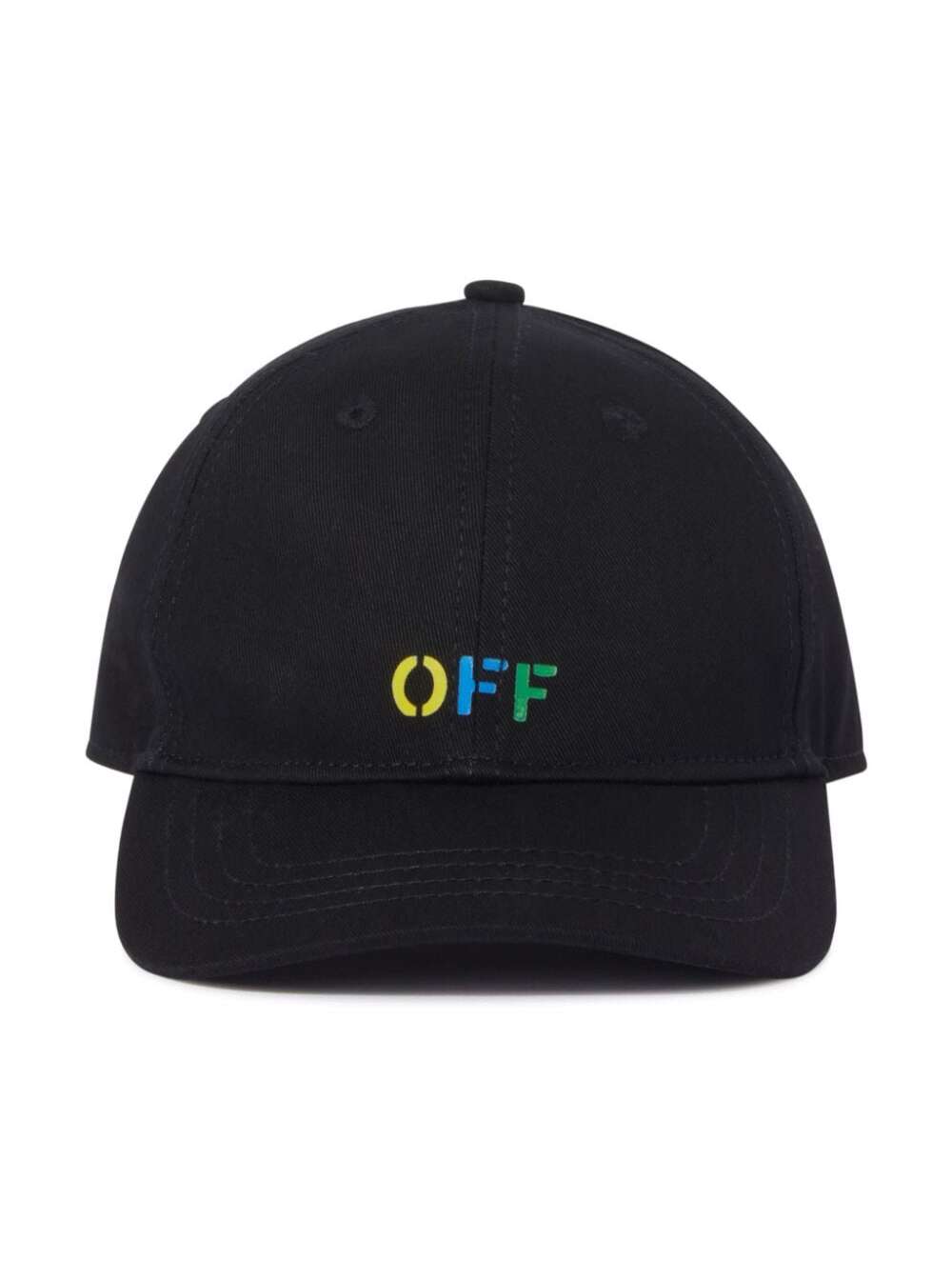 Logo Rainbow Baseball Black Cotton Hats And Gloves