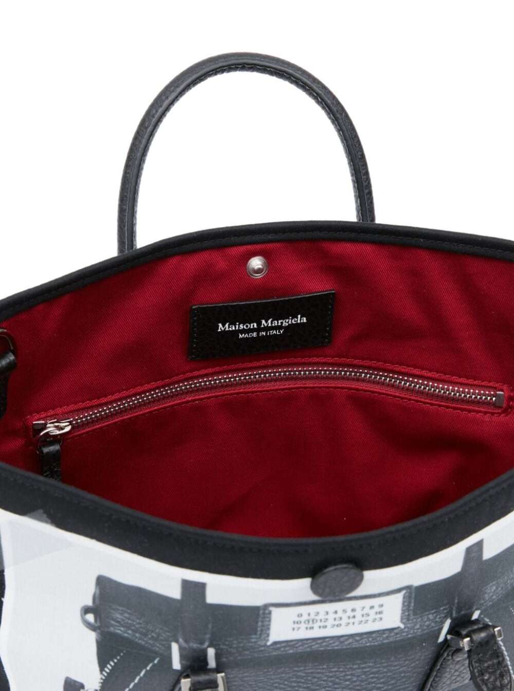 Trompe Lœil 5ac Micro Black Polyester Cotton Tote Bags