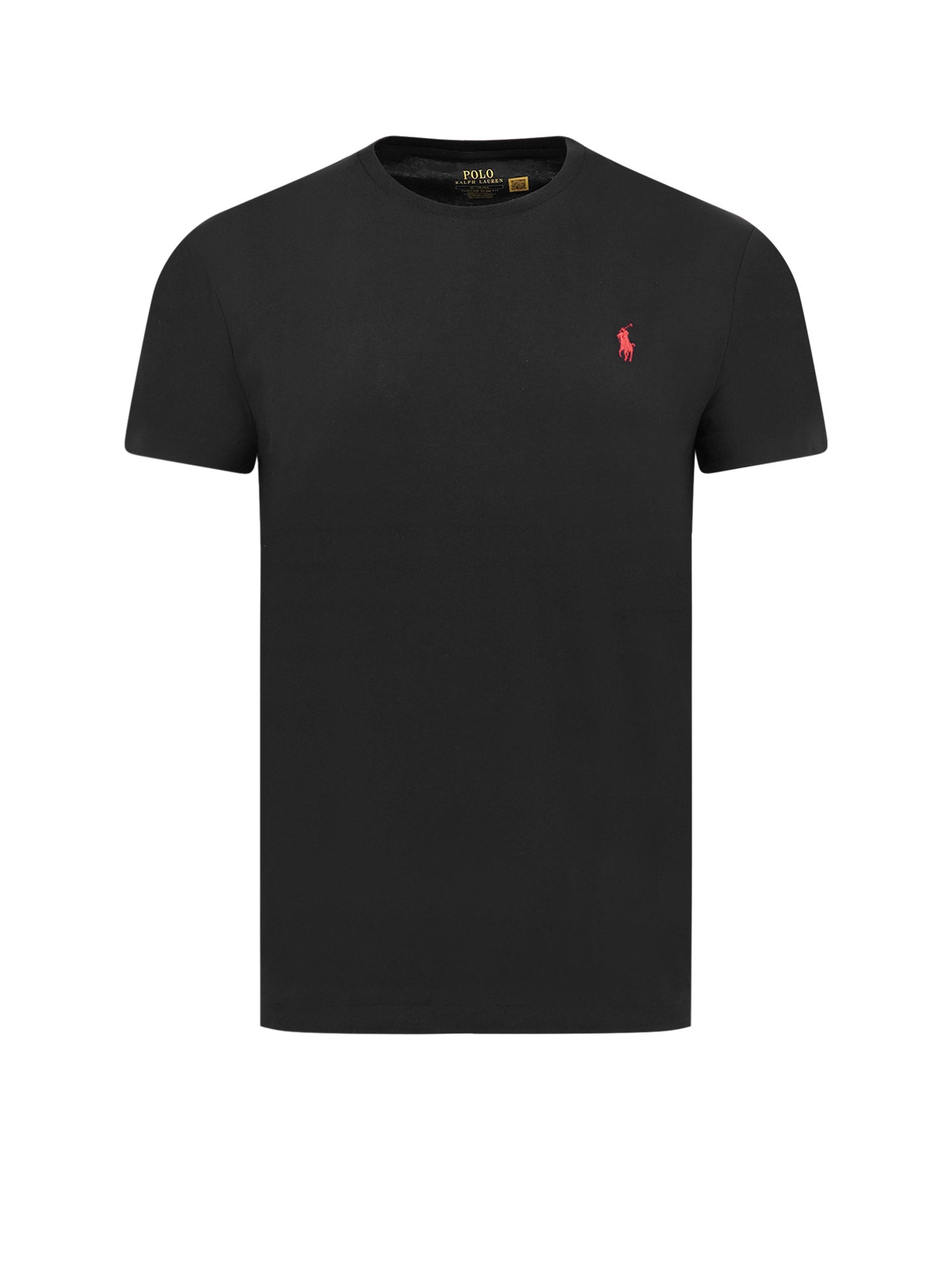 Polo Ralph Lauren T-shirts and Polos Rl Black Cotone