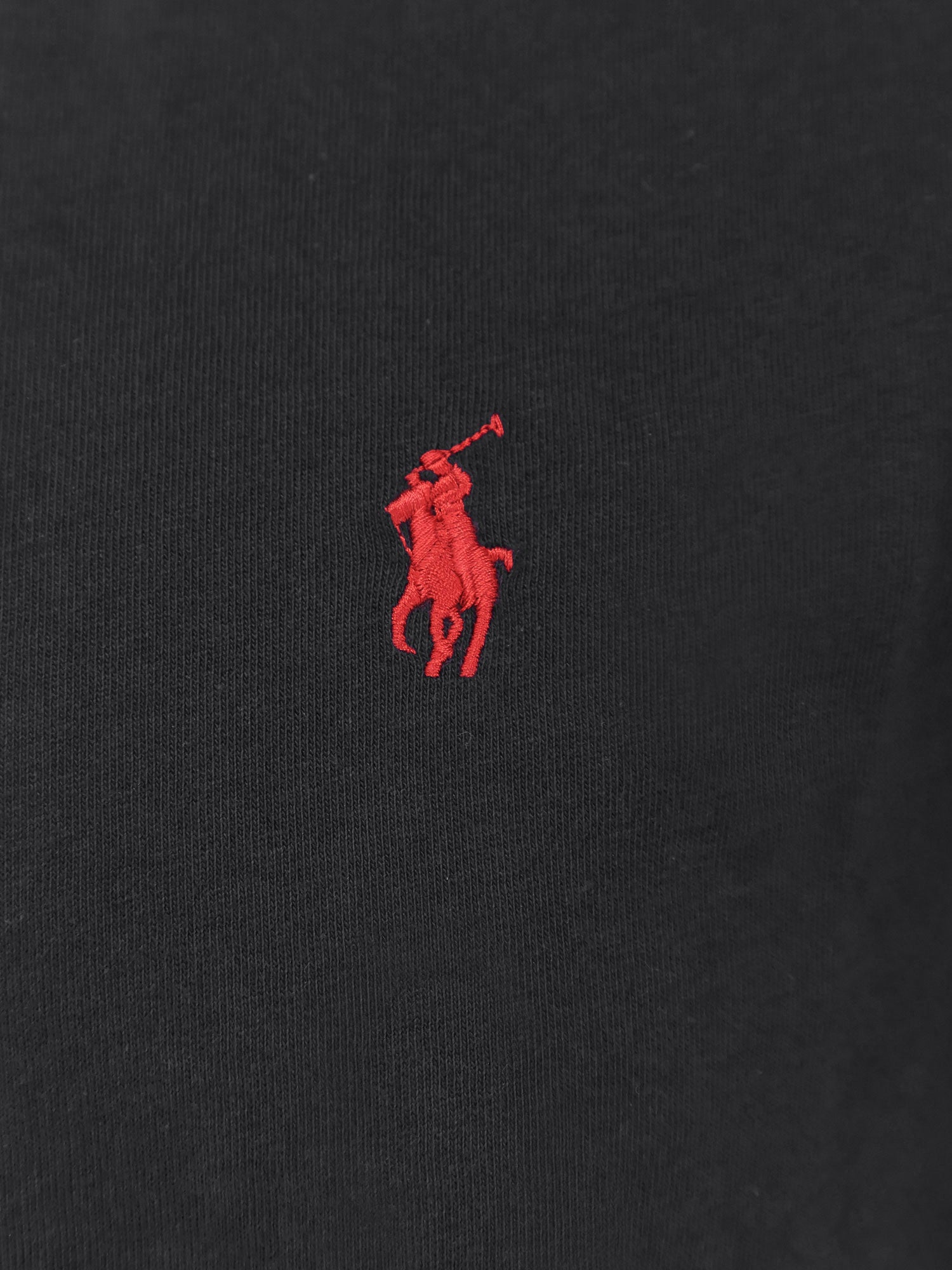 Polo Ralph Lauren T-shirts and Polos Rl Black Cotone