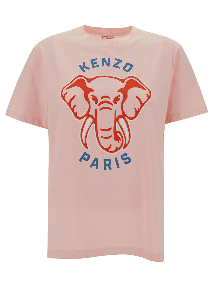 Loose Fit T-Shirt Pink Tshirts And Polo Shirts