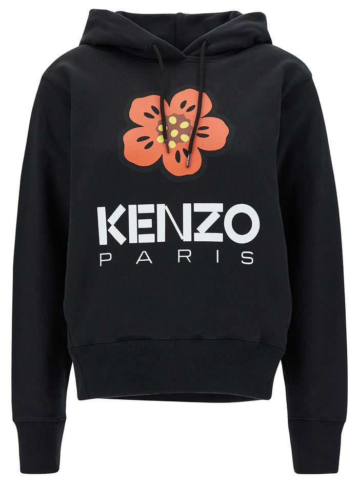 Boke Placed Regular Sweatshirt Black Cotton Elastane Sweatshirts