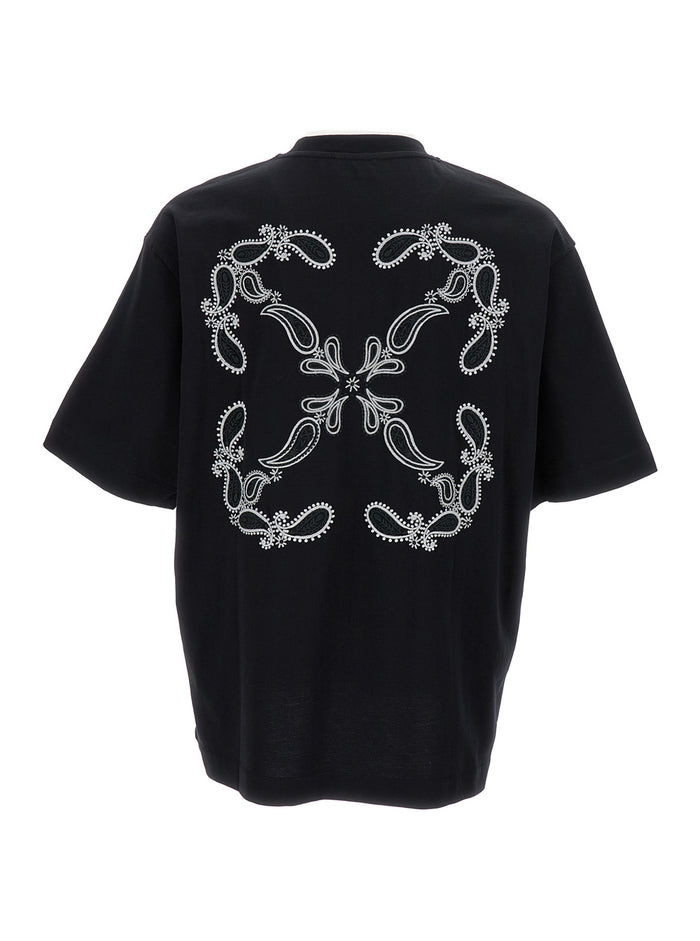 Black Bandana Arrow Skate T-Shirt Cotton Man Tshirts And Polo Shirts