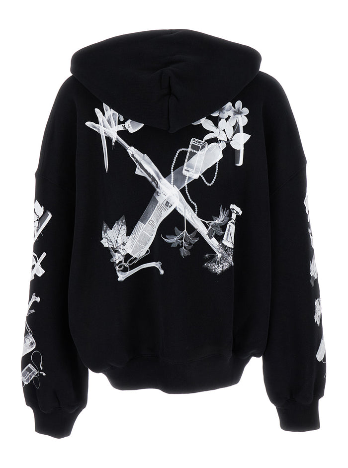 Black Hoodie Cotton Man Sweatshirts