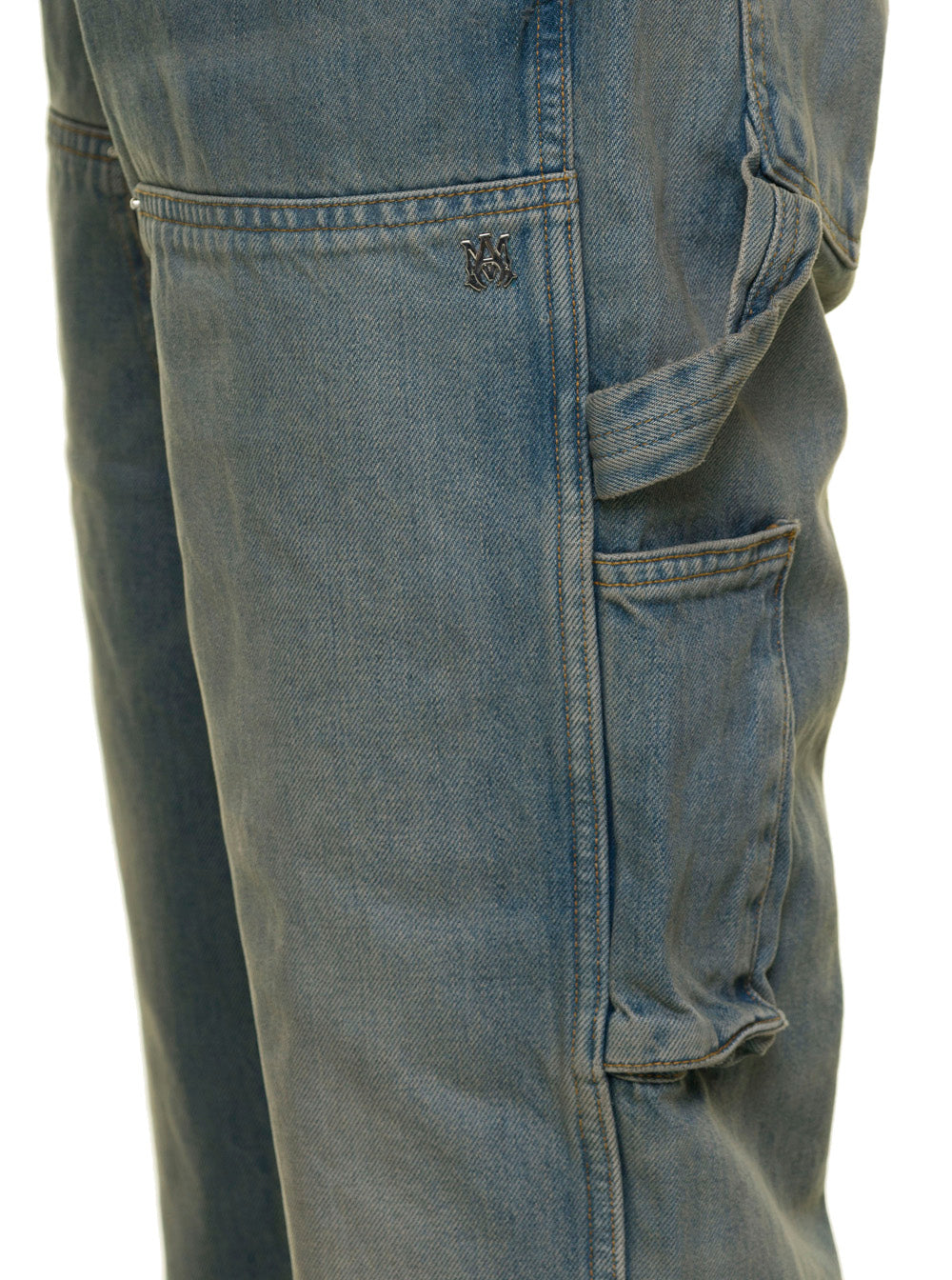 Blue Carpenter Jeans Denim Man Light Cotton