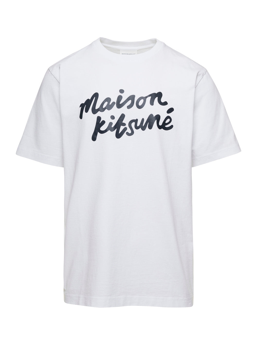 White Crew Neck T-Shirt Cotton Man Tshirts And Polo Shirts