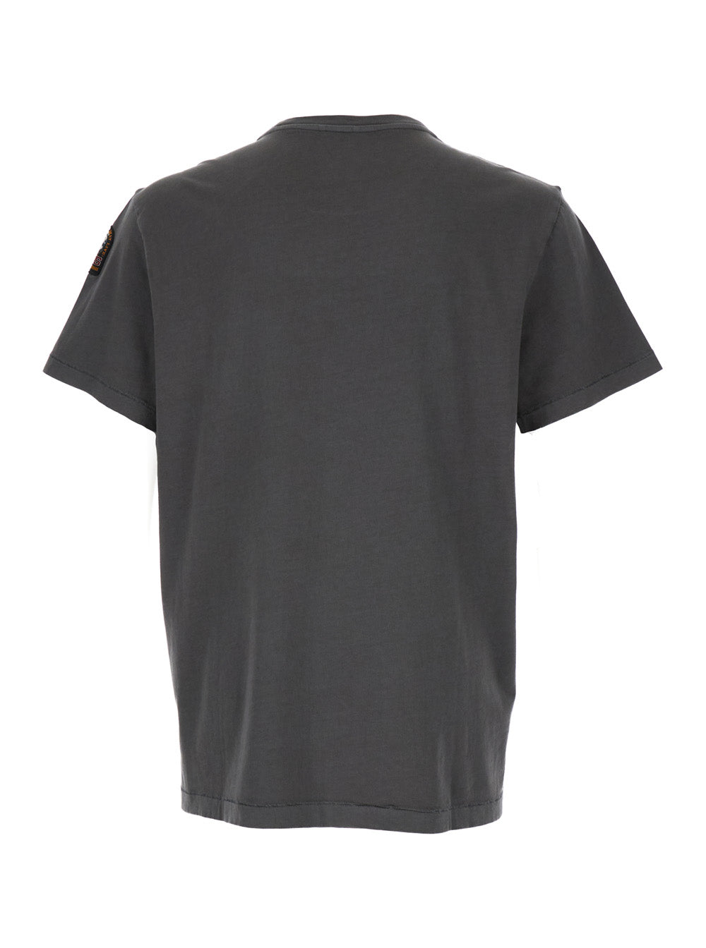 Grey Crew Neck T-Shirt Cotton Man Tshirts And Polo Shirts