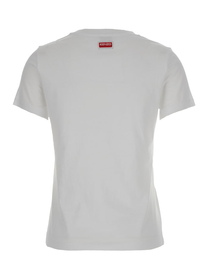 White Crew Neck T-Shirt Cotton Woman Tshirts And Polo Shirts