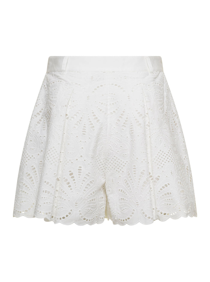 Sangallo Shorts White And Bermuda