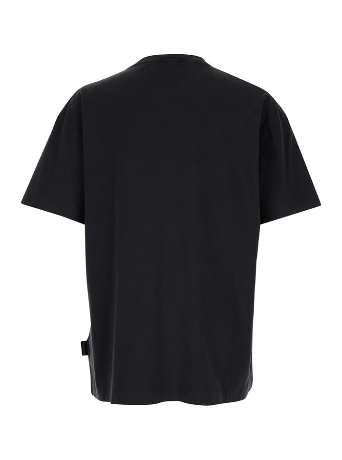 The Palm Gd Tee Dark Grey Off White Cotton Tshirts And Polo Shirts