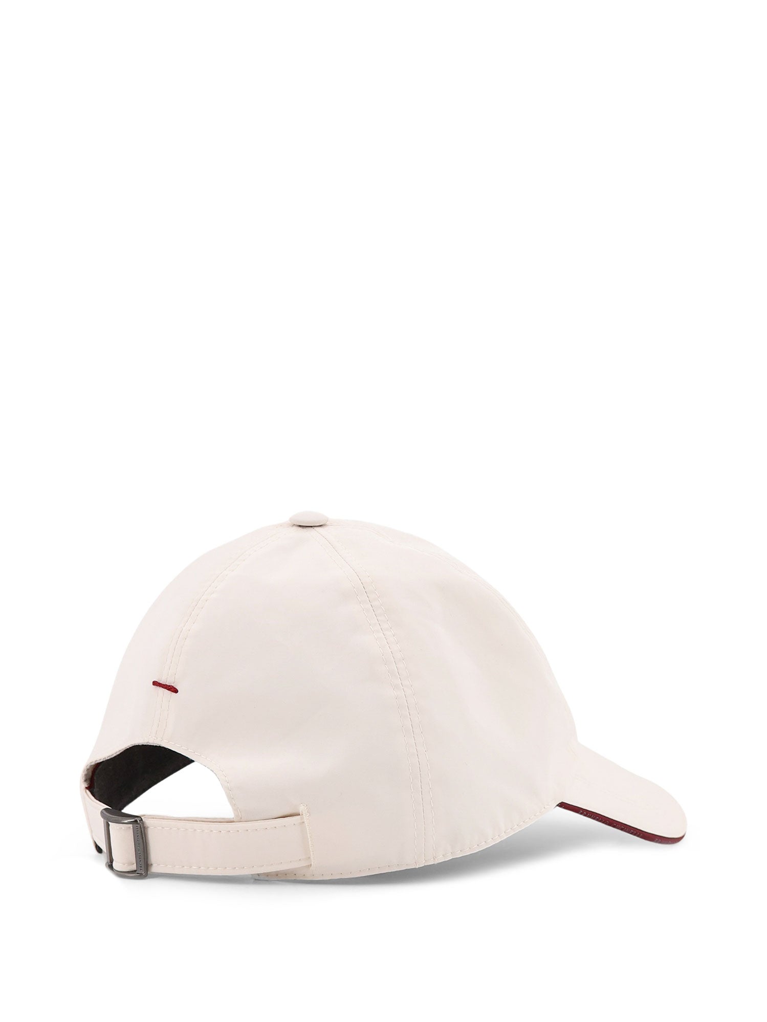 Brunello Cucinelli Hats Offwhite Rosso Poliestere