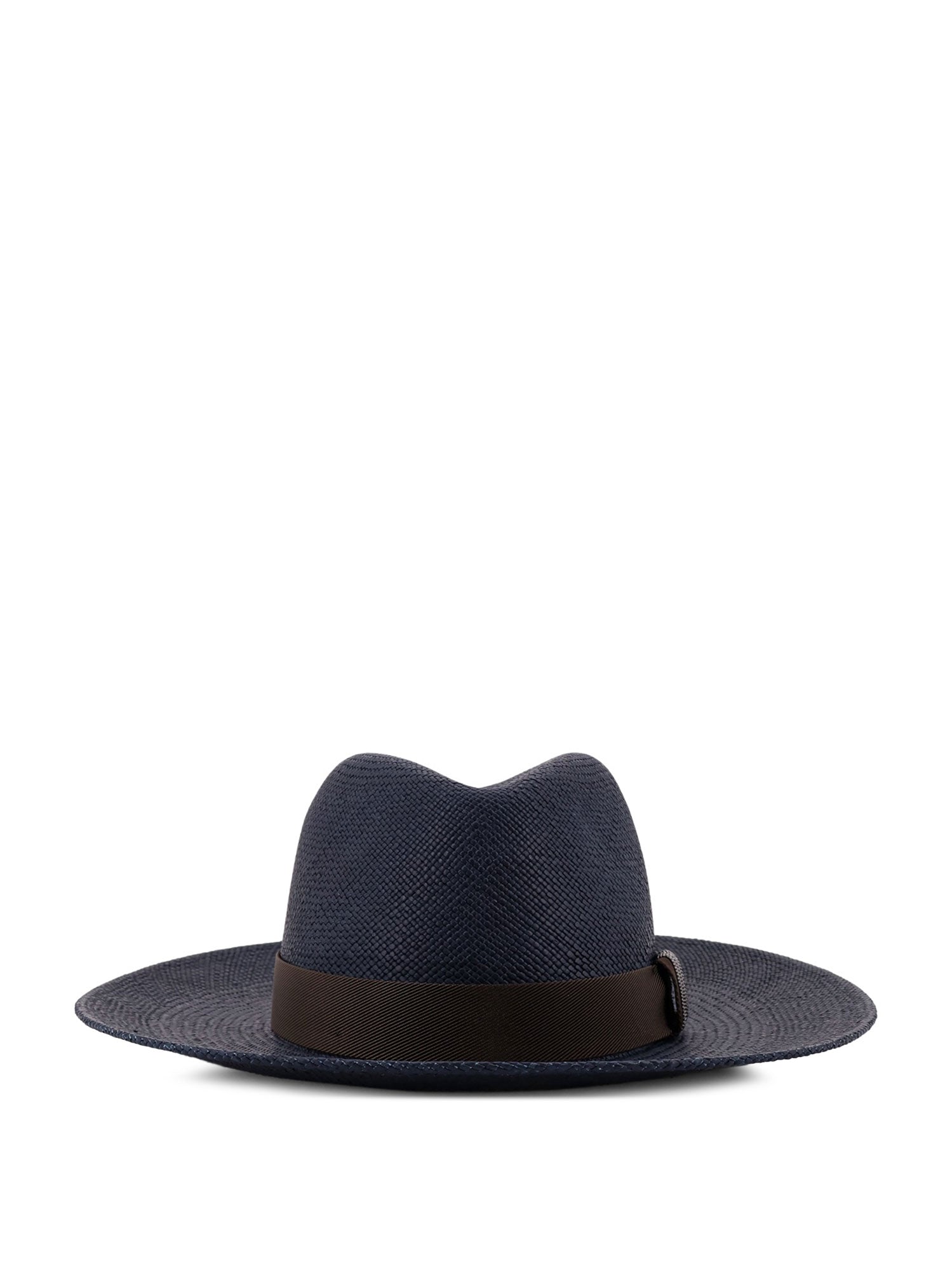 Brunello Cucinelli Hats Blue+t.moro+ultrablack Rafia