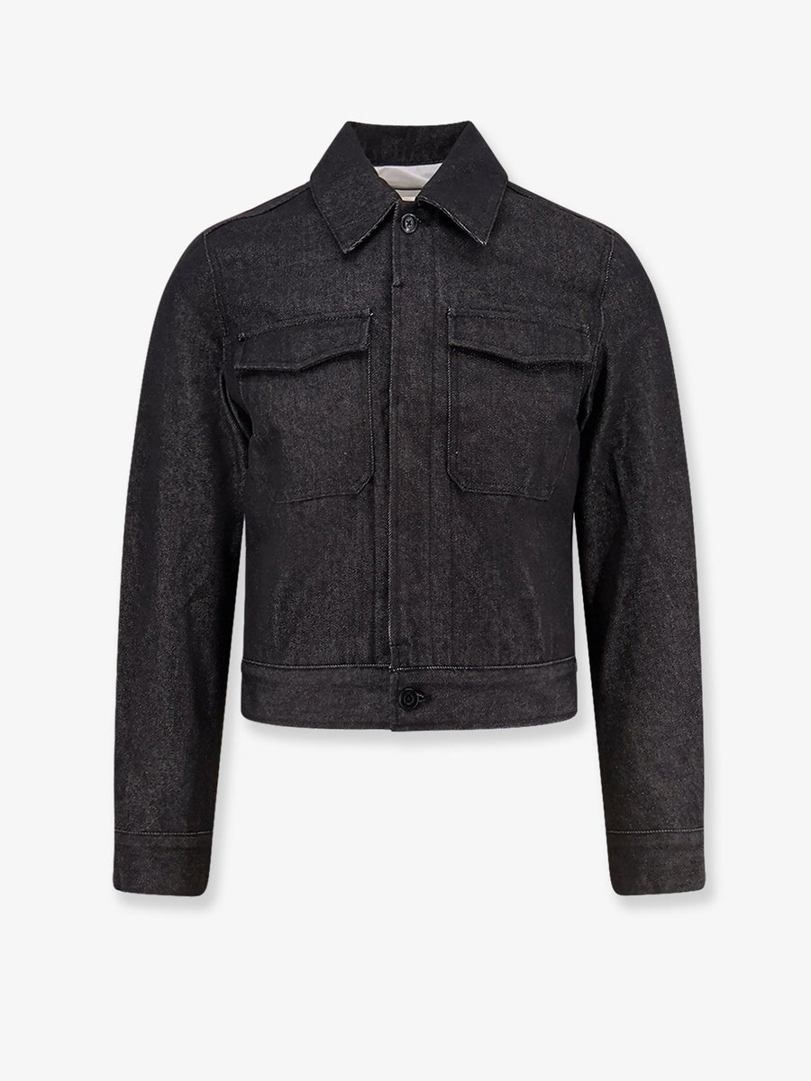 Grey Denim Jacket Shell: Cotton