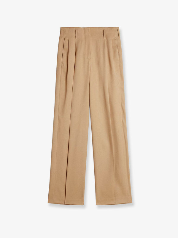 Trousers Flavia Virgin Wool Beige