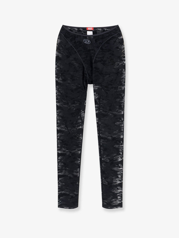 Leggings Claire-Utlt Lace Black Polyamide Trousers