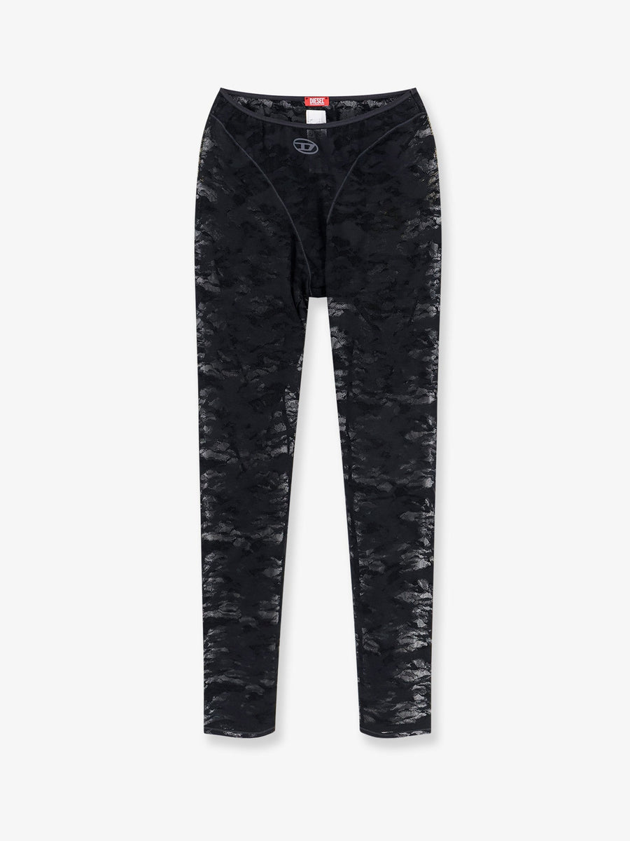 Leggings Claire-Utlt Lace Black Polyamide Trousers