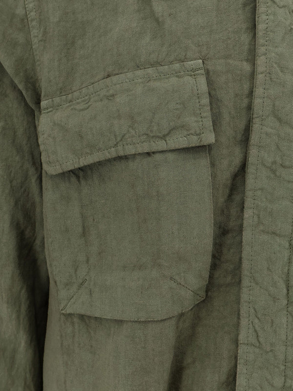 Linen Shirt Ri-Capa Green
