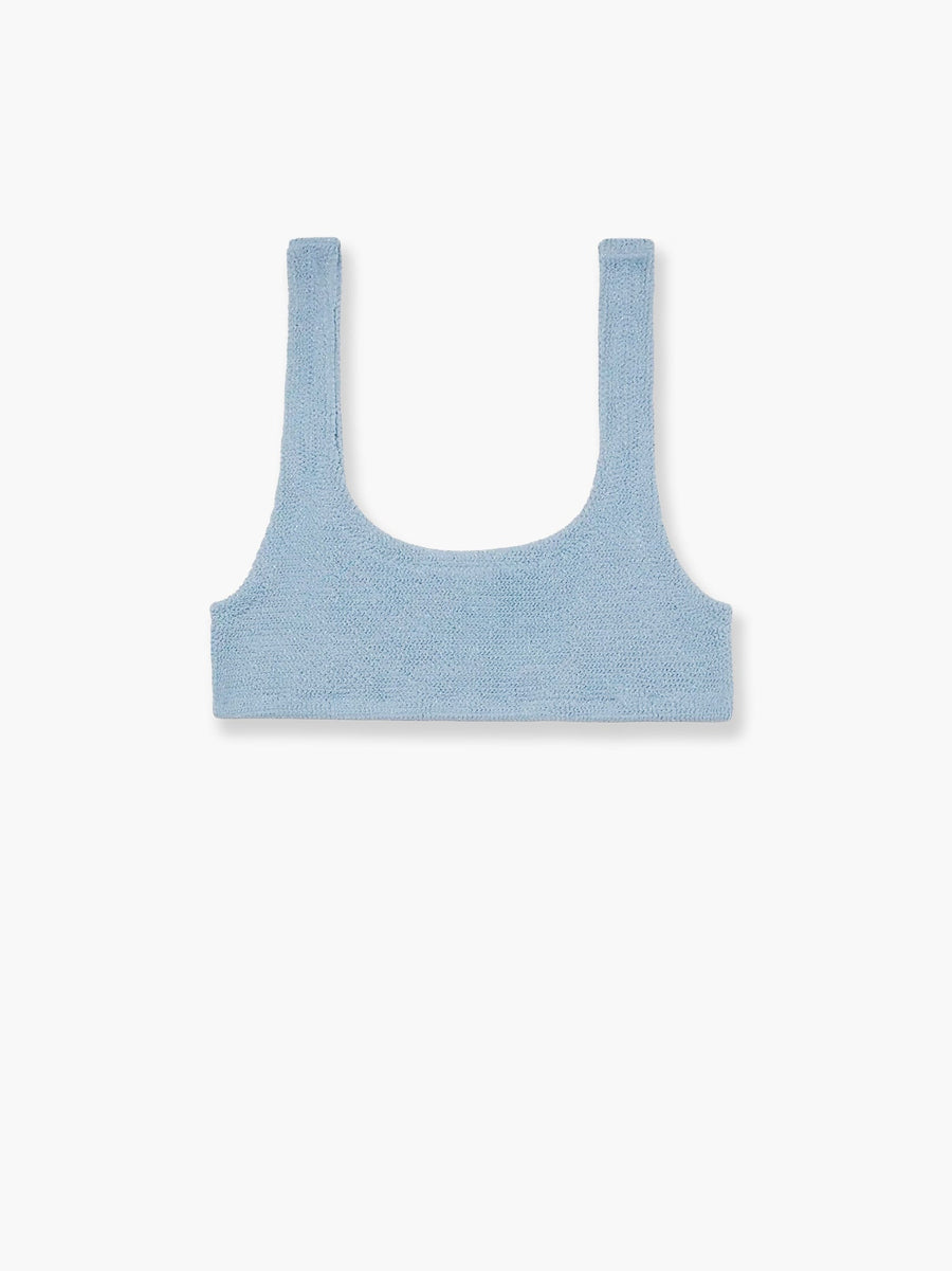 Bikini Top Naima Blue Nylon Polyamide Swimwear