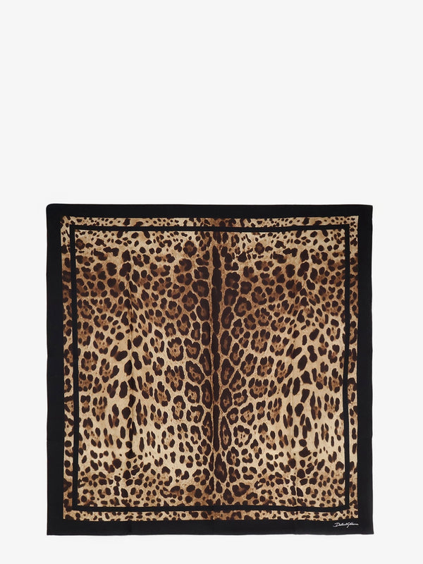 Silk Foulard Multicolour Scarf