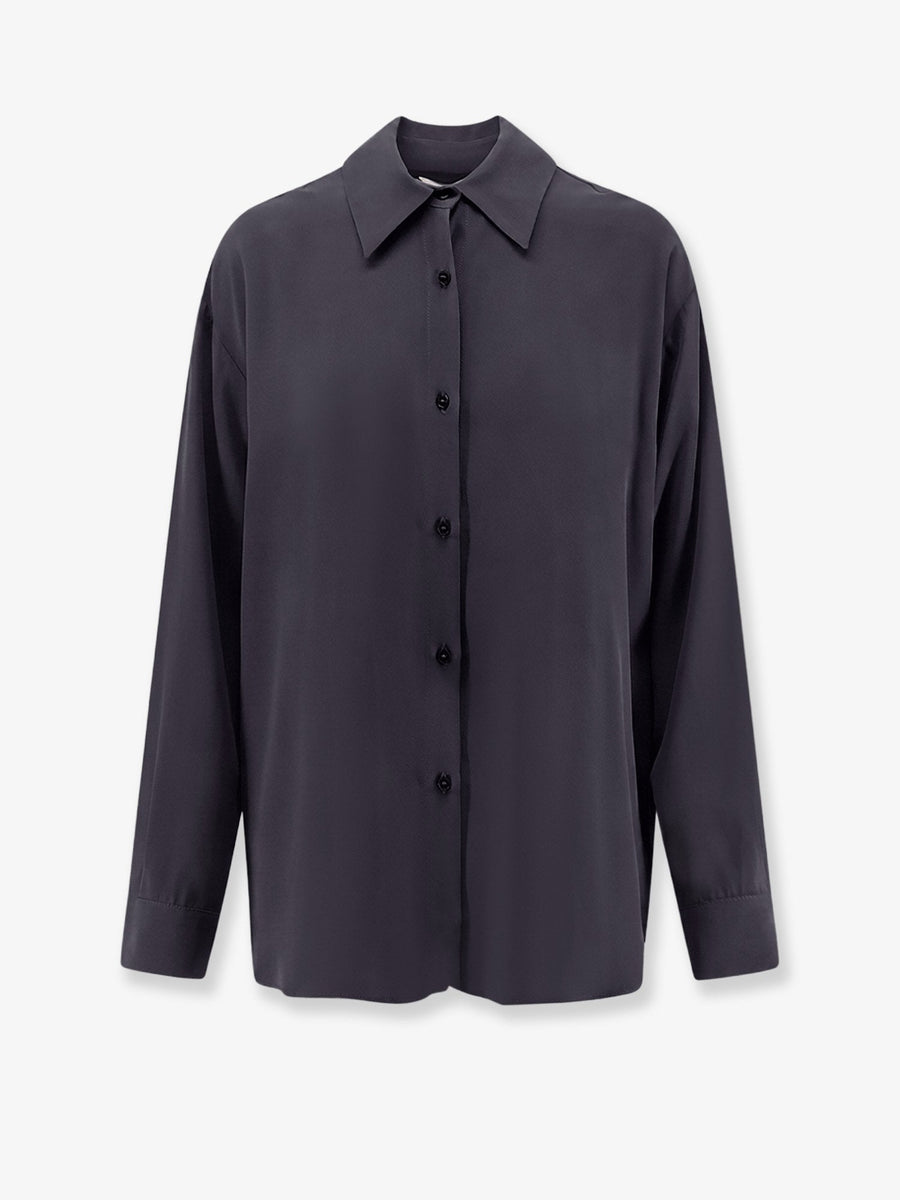 Silk Shirt Purple