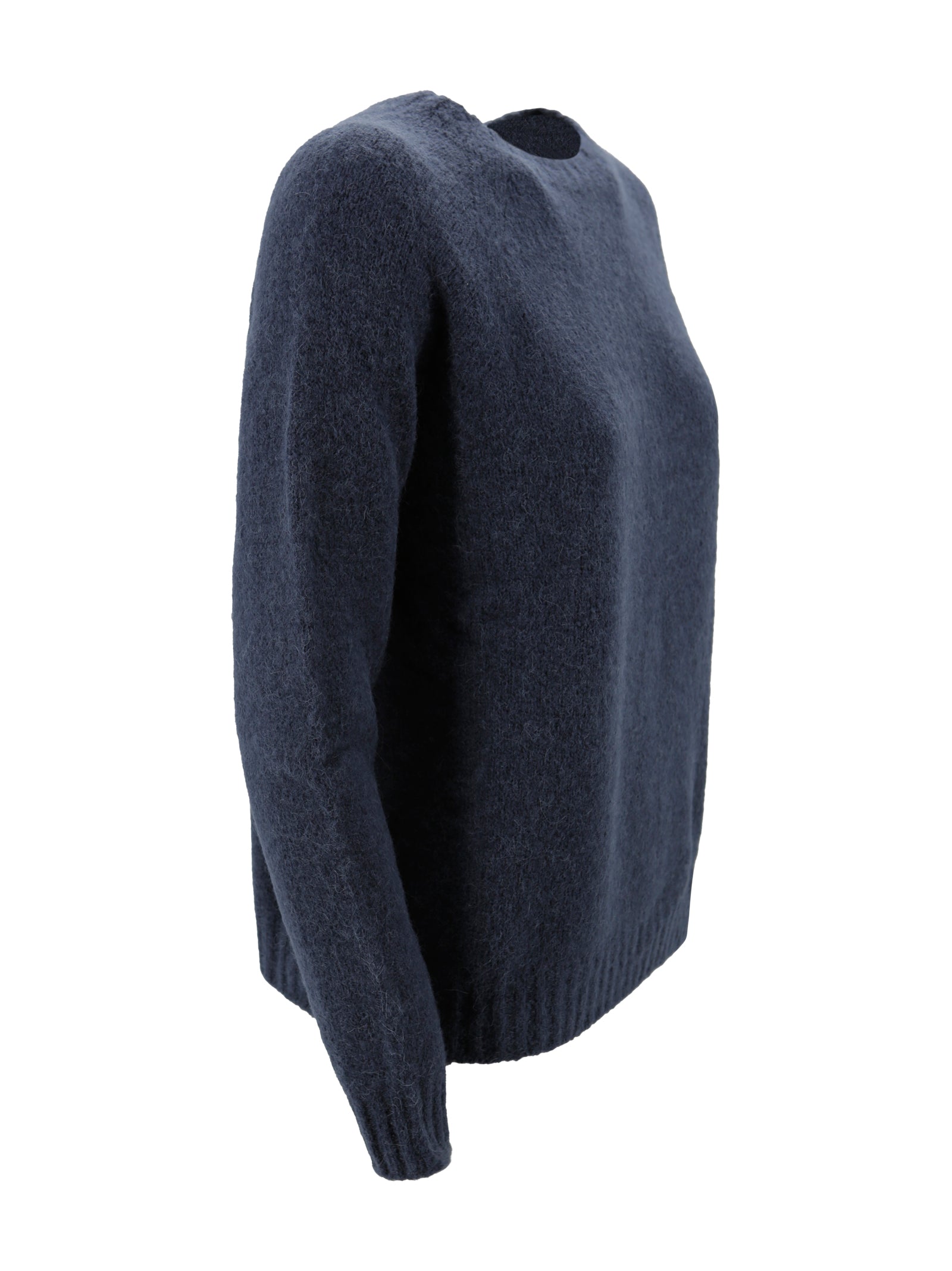 Max Mara Weekend Sweaters Blu Alpaca