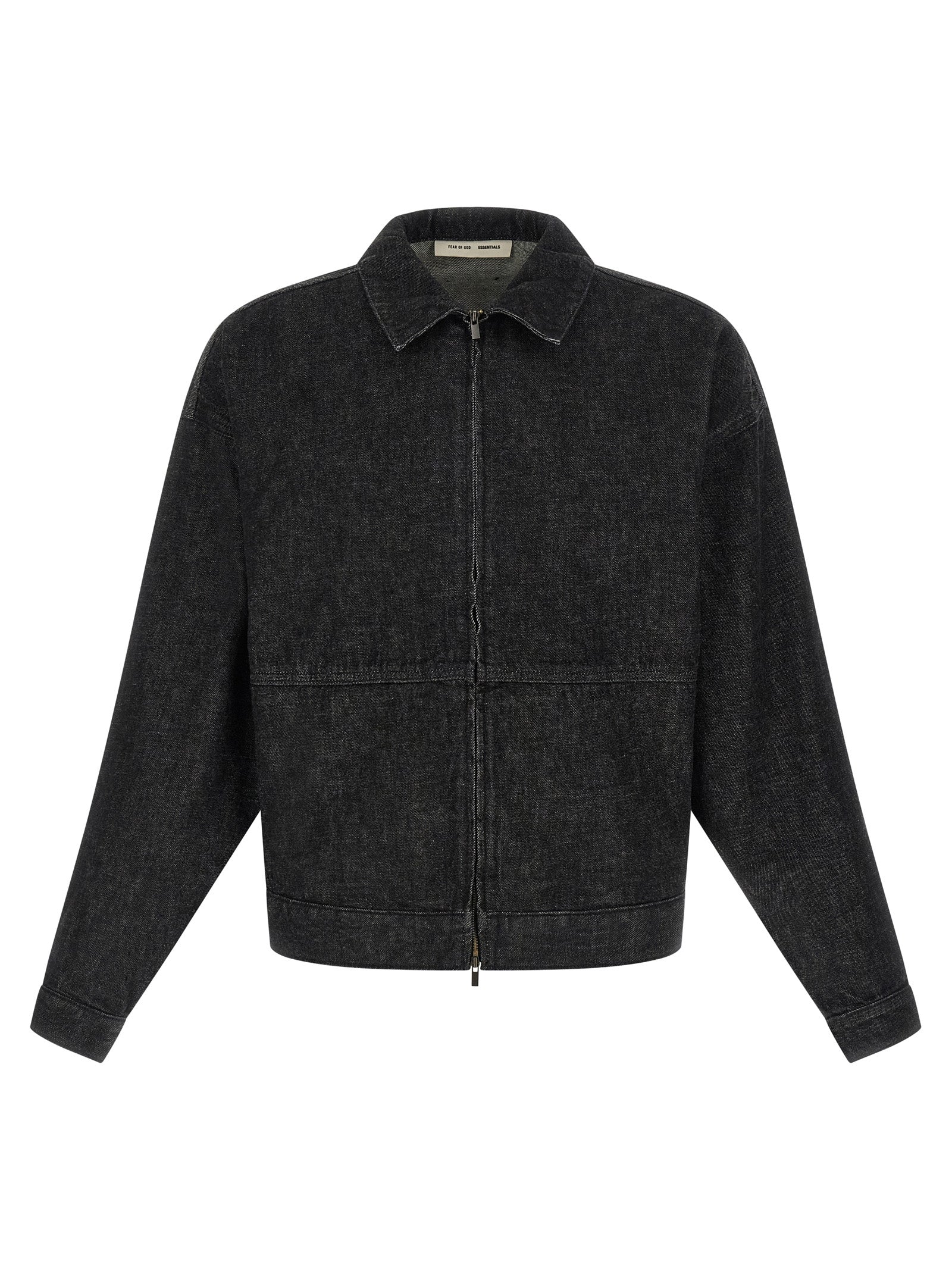 Denim Work jacket Black Cotton Down Jacket, Parka, Casual