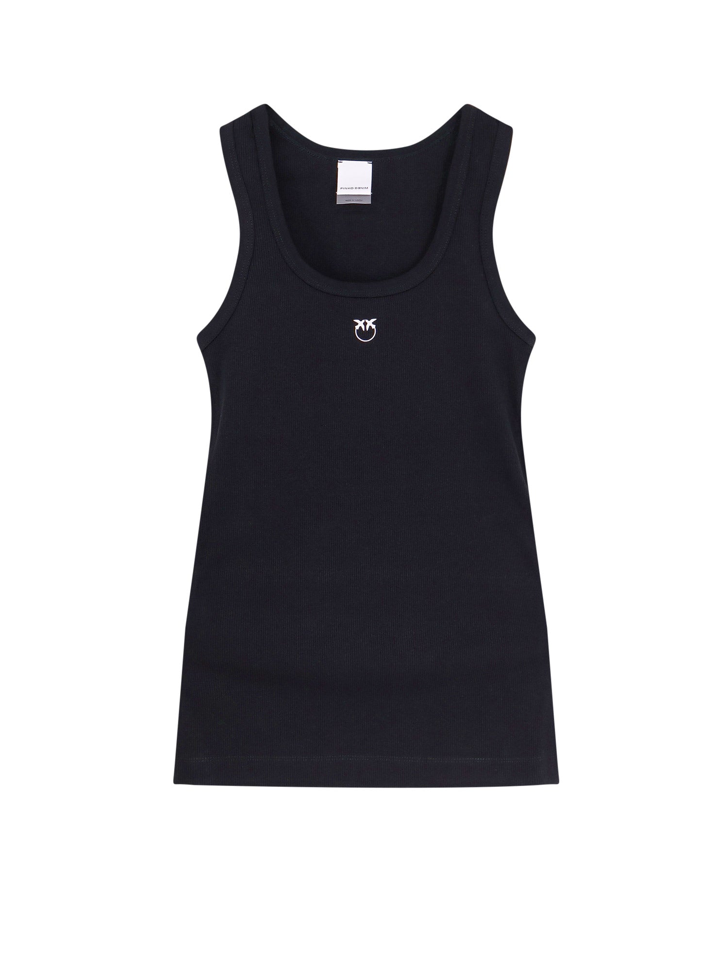 Pinko T-shirts and Polos Black Cotone