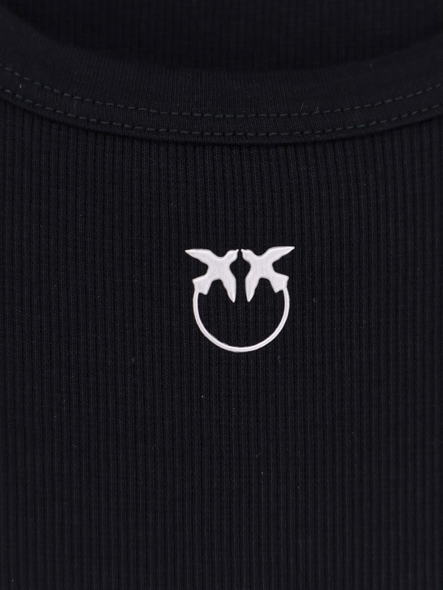 Pinko T-shirts and Polos Black Cotone