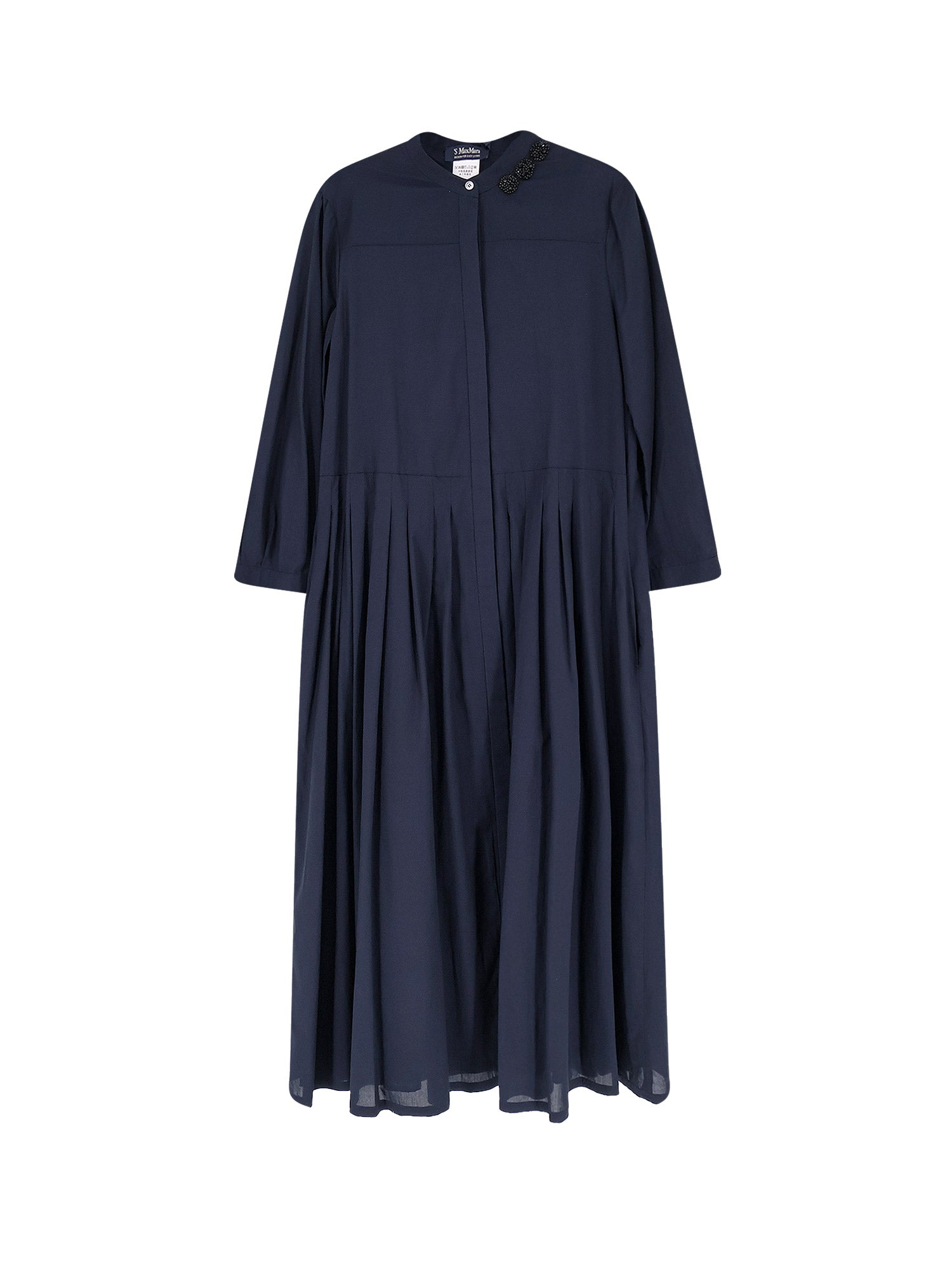 S Max Mara Dresses Blu Marino Cotone