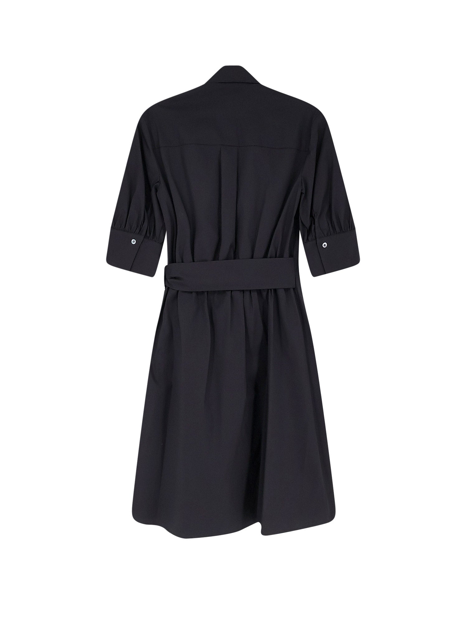 Pinko Dresses Black Cotone Elastan