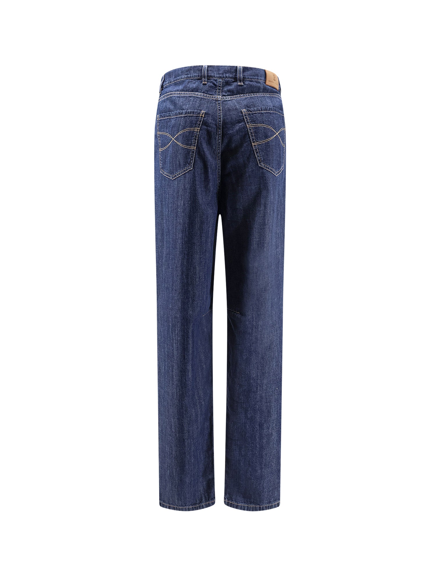 Brunello Cucinelli Jeans Denim Scuro Cotone