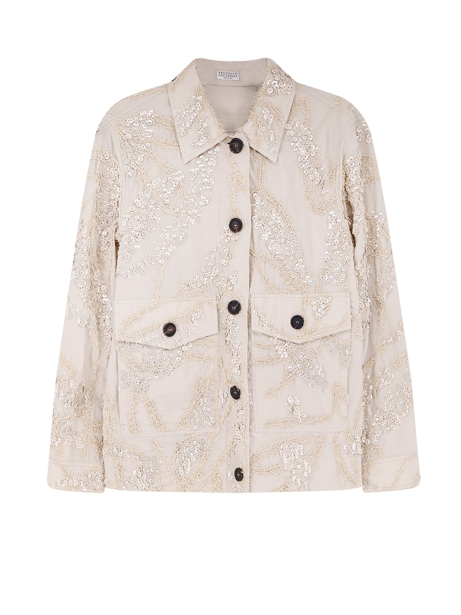 Brunello Cucinelli Jackets Quartz Cotone Poliammide