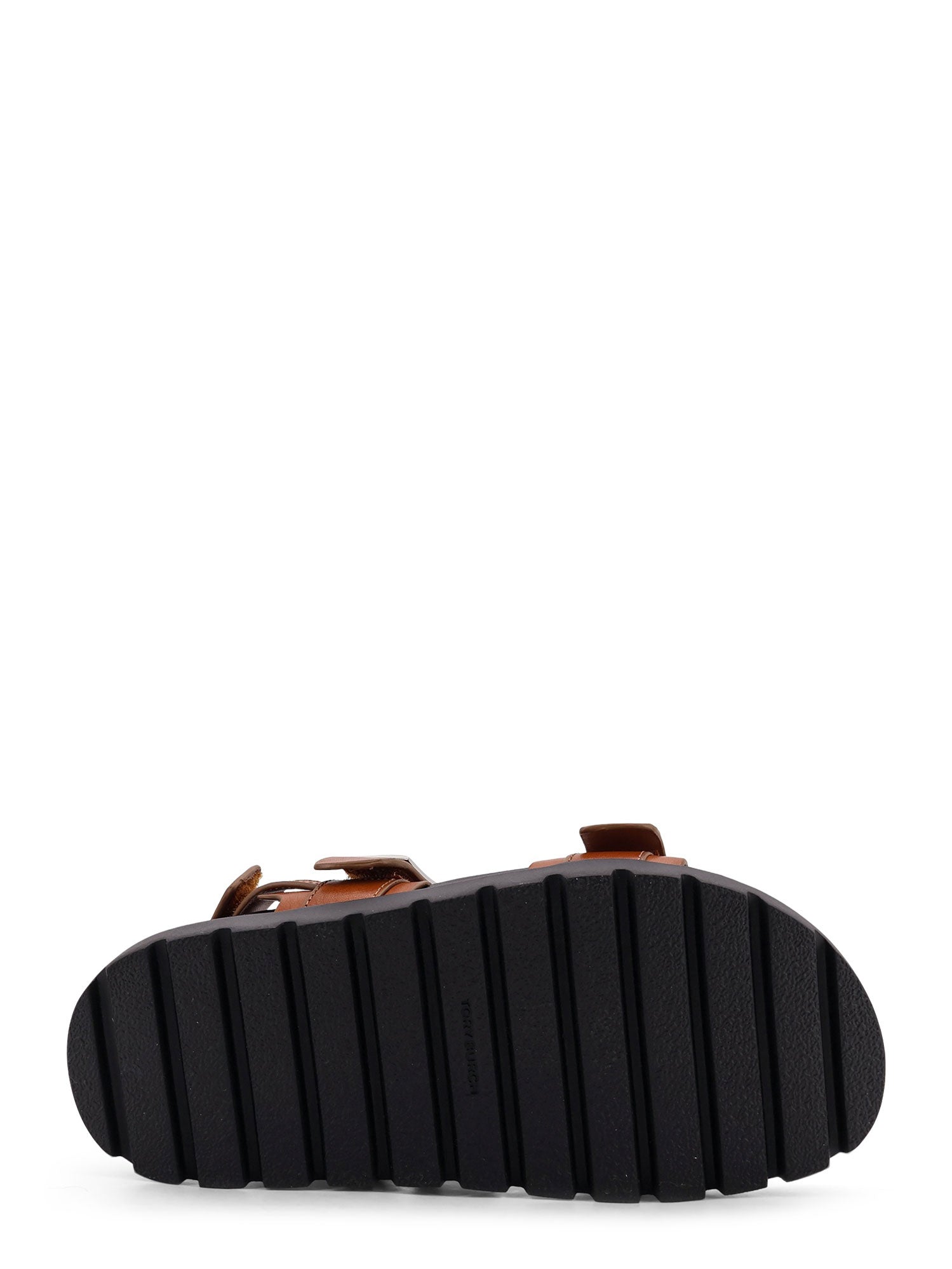 Tory Burch Sandals Leather Brown Pelle