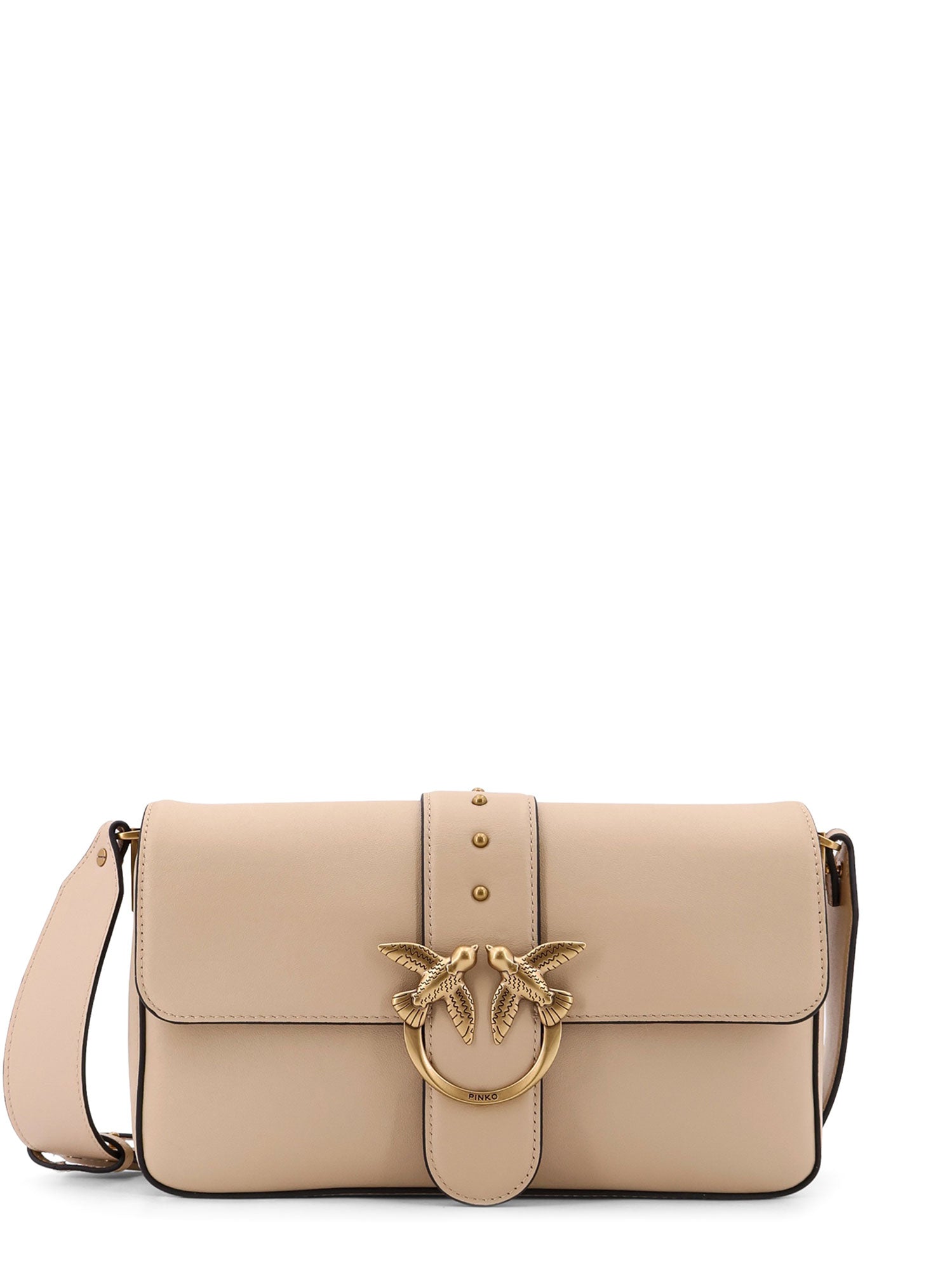 Pinko Bags Beige Pelle
