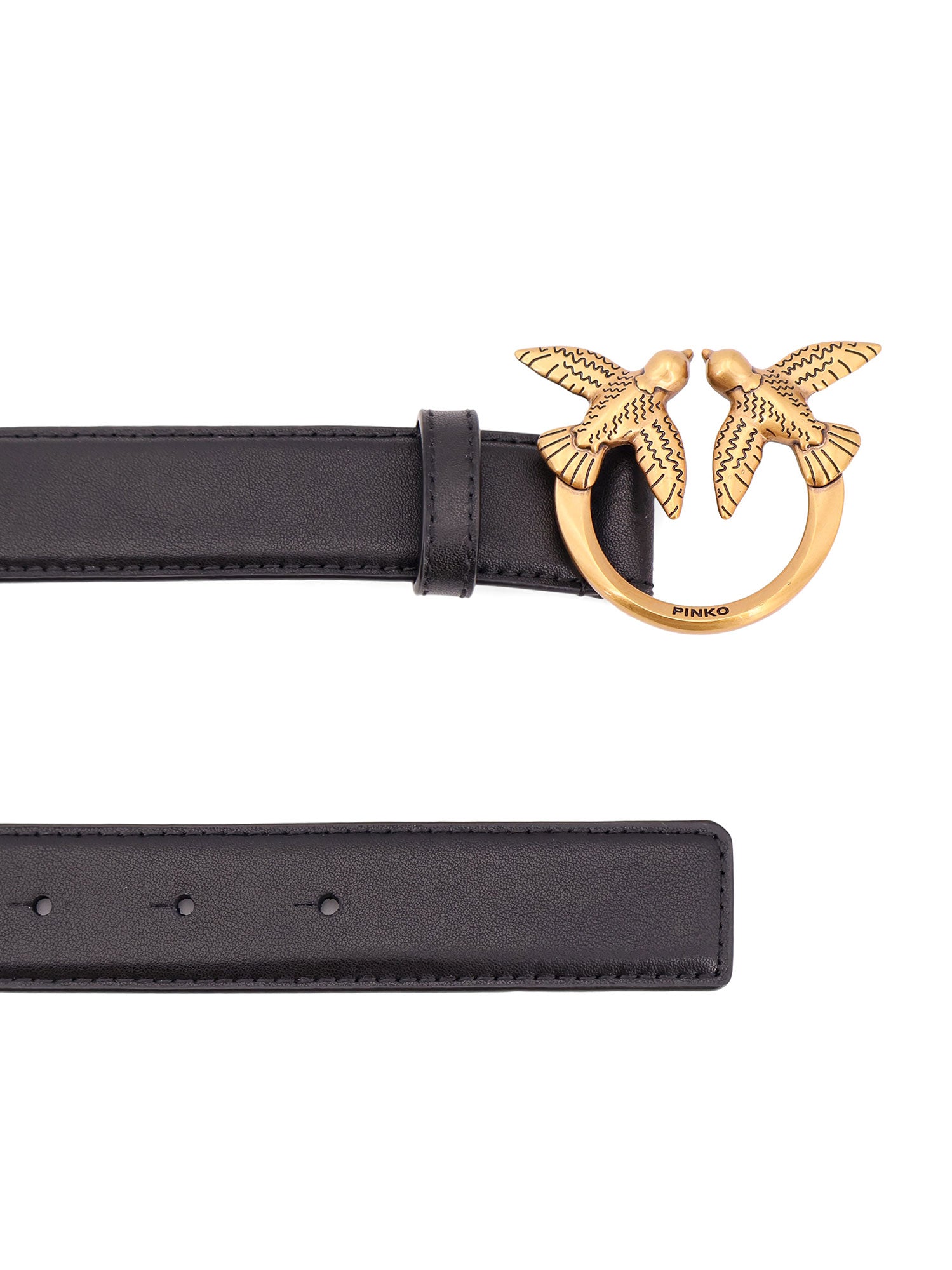 Pinko Belts Black Pelle