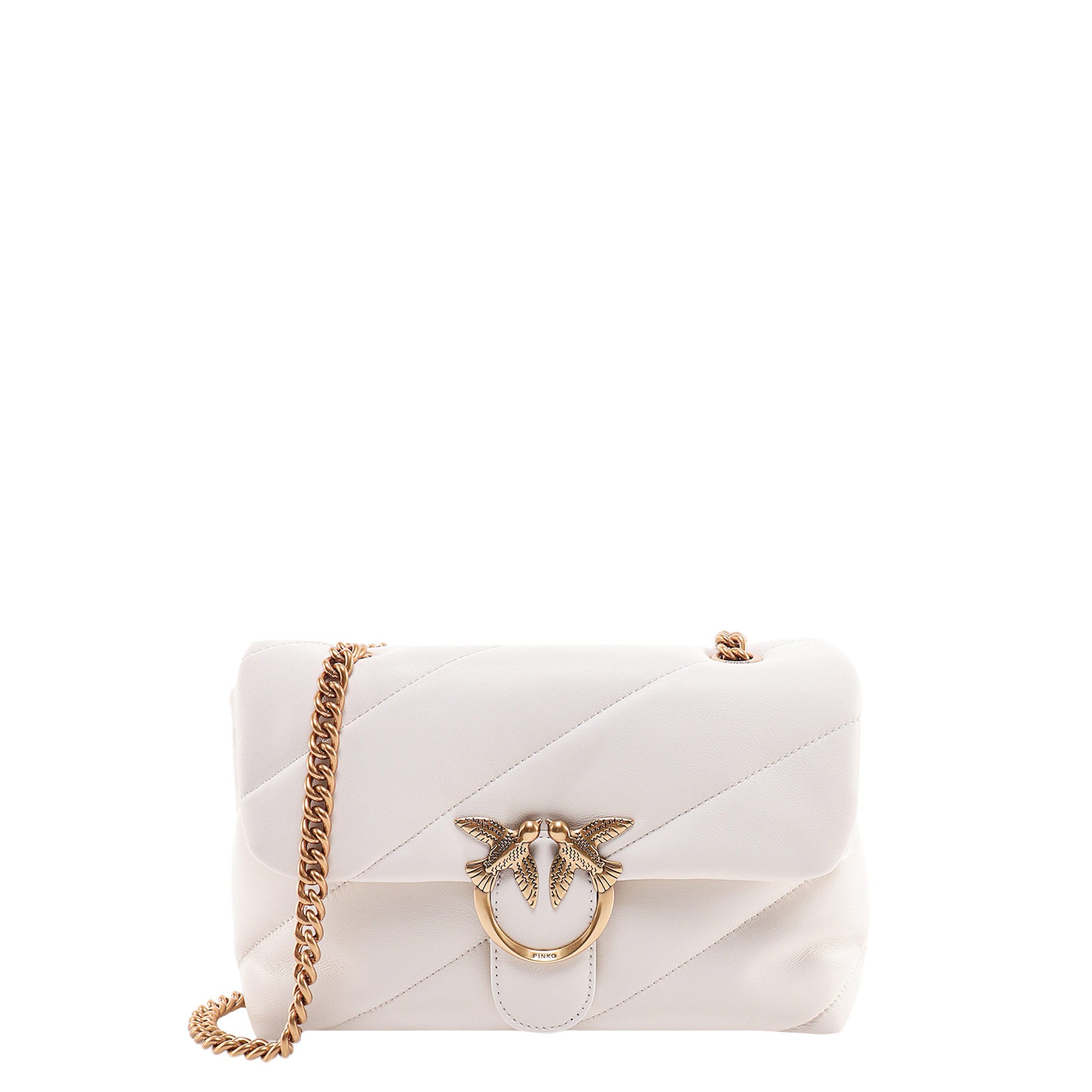 Pinko Bags White Pelle