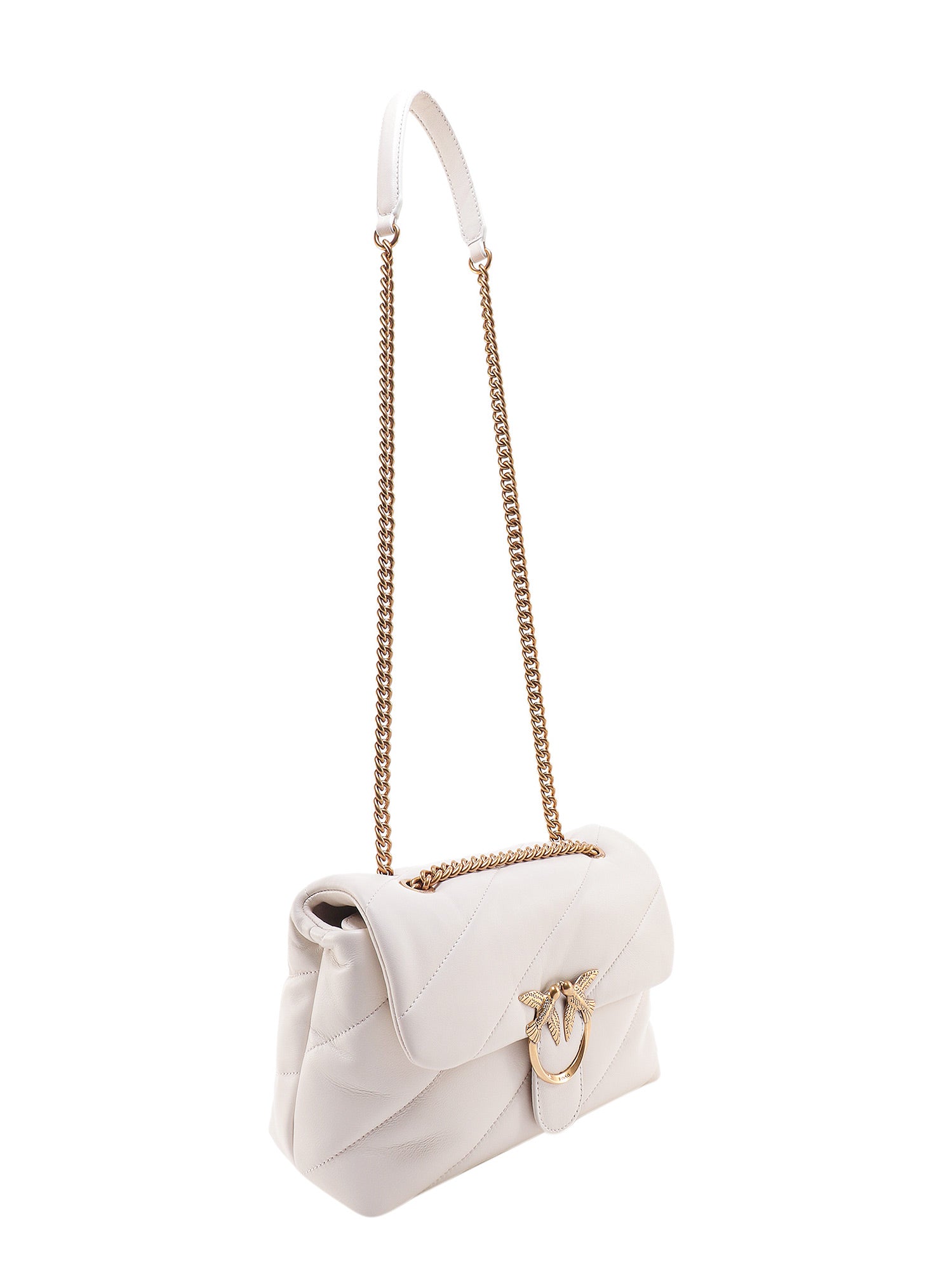 Pinko Bags White Pelle