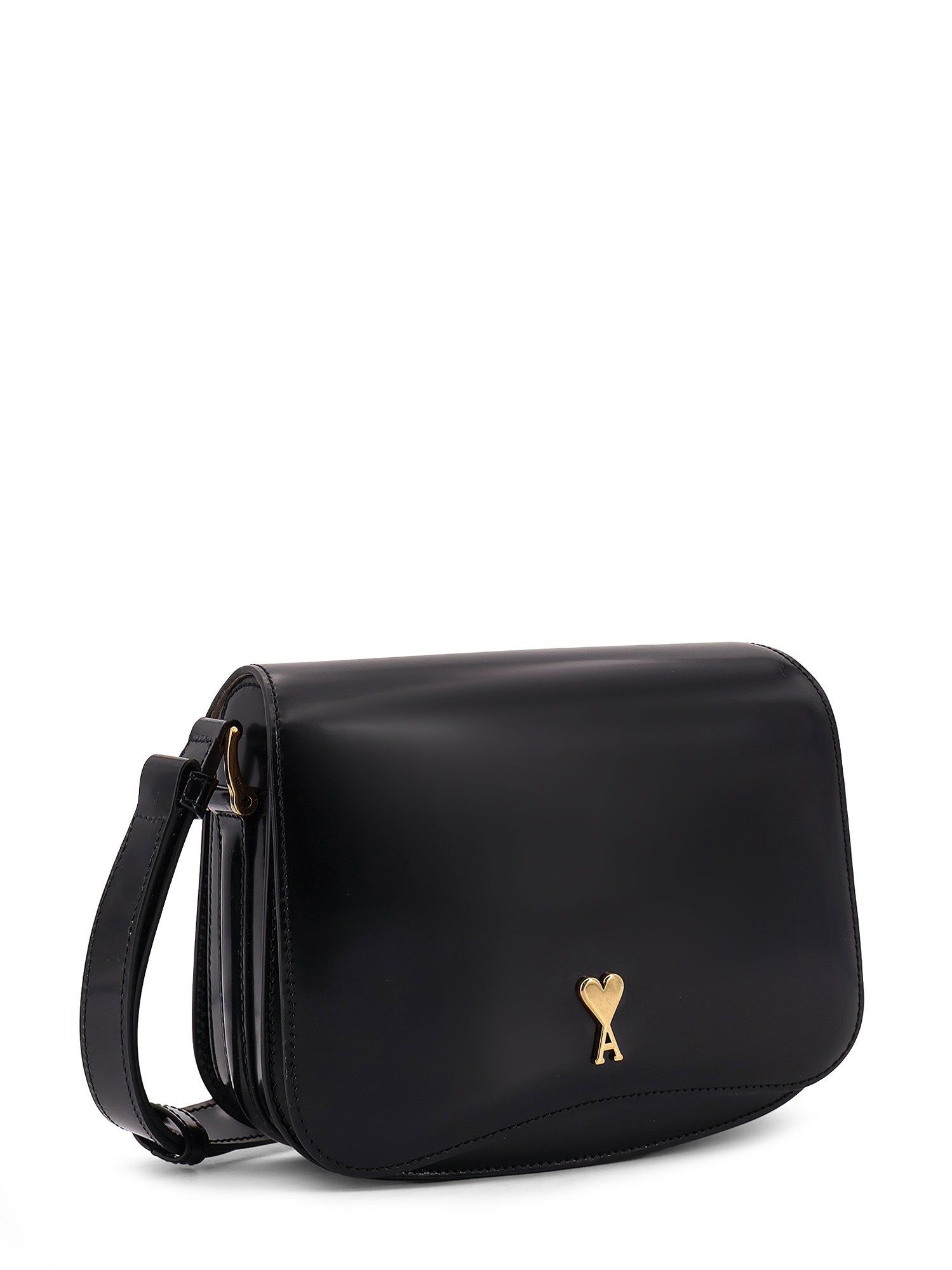 Ami Paris Bags Black Pelle